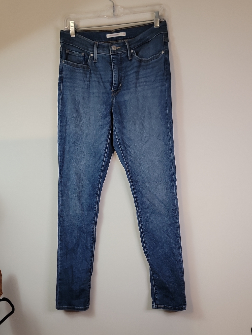 Levi's Women's Dark Blue Stretch Skinny Jeans